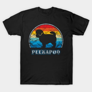 Peekapoo Vintage Design Dog T-Shirt